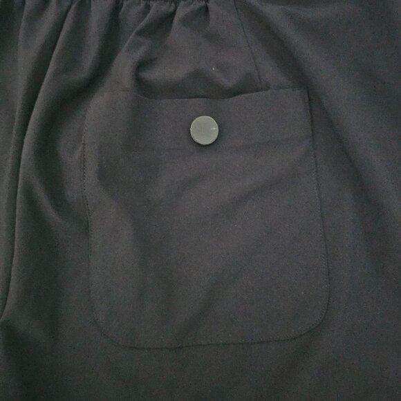 Athleta Sky Line Short II Black Paperbag Tie Waist Shorts Women's Size 6 - Picture 7 of 16